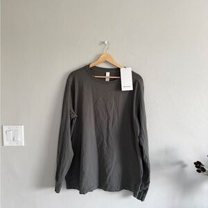 Lululemon All Yours Organic Cotton Long Sleeve Palm Court